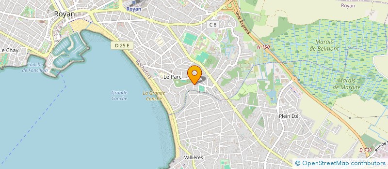 localisation de l'entreprise MADAME CATHERINE GURGAND  ROYAN