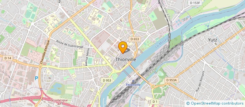 localisation de l'entreprise MADAME CATHERINE GUTH à THIONVILLE