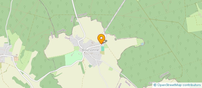 localisation de l'entreprise MADAME CATHERINE HAINE  BOURSONNE