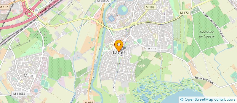 localisation de l'entreprise MADAME CATHERINE HAMDAOUI à LATTES