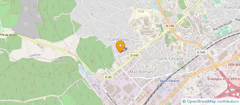 localisation de l'entreprise MADAME CATHERINE HANTZEN  NIMES