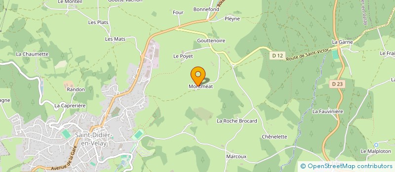 localisation de l'entreprise MADAME CATHERINE HARROIS  SAINT-DIDIER-EN-VELAY