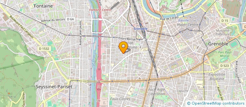 localisation de l'entreprise MADAME CATHERINE HEBTING à GRENOBLE