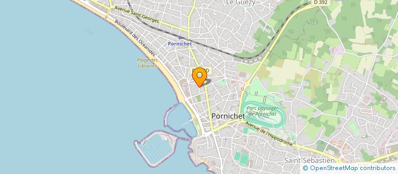 localisation de l'entreprise MADAME CATHERINE HELBERT  PORNICHET