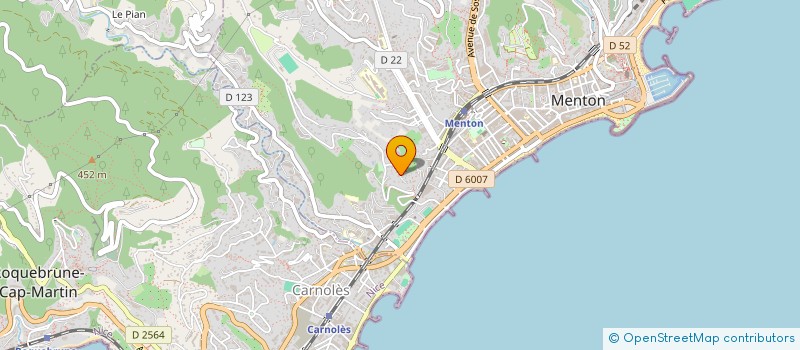 localisation de l'entreprise MADAME CATHERINE HELLUIN à MENTON
