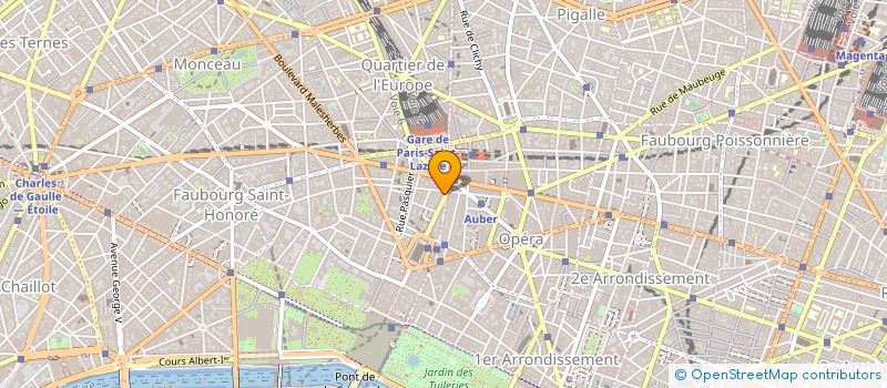 localisation de l'entreprise MADAME CATHERINE HENNIQUEAU  PARIS