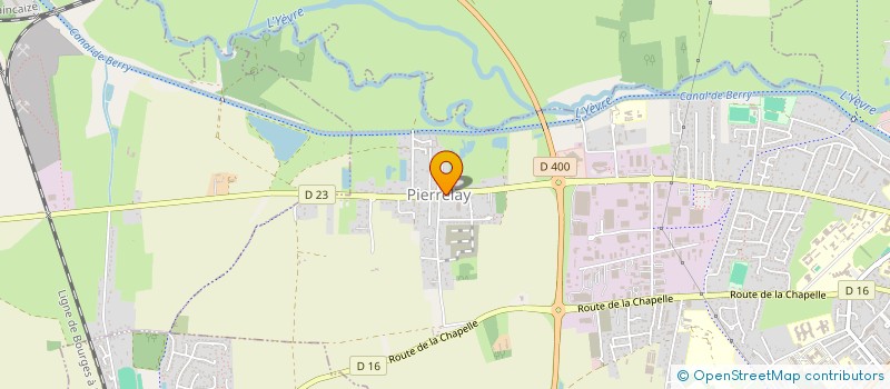 localisation de l'entreprise MADAME CATHERINE HENRY  BOURGES