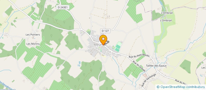 localisation de l'entreprise MADAME CATHERINE HERAULT  MEURSAC