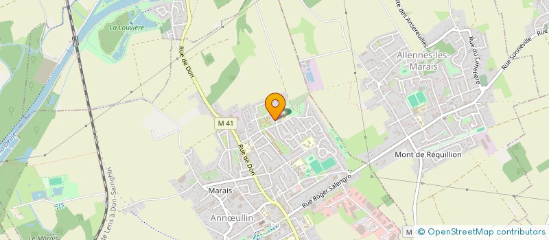 localisation de l'entreprise MADAME CATHERINE HERBAUT  ANNULLIN