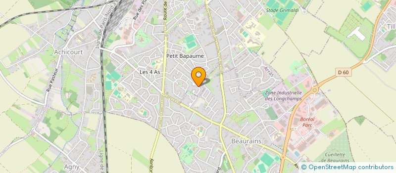 localisation de l'entreprise MADAME CATHERINE HERBIN  ACHICOURT