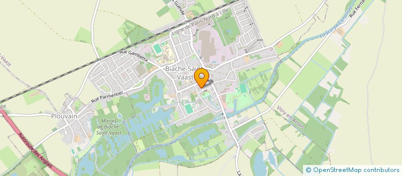 localisation de l'entreprise MADAME CATHERINE HERMANT  BIACHE-SAINT-VAAST