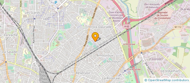 localisation de l'entreprise MADAME CATHERINE HERVET à TOULOUSE