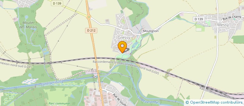 localisation de l'entreprise MADAME CATHERINE HOESTLAND  GRESSY