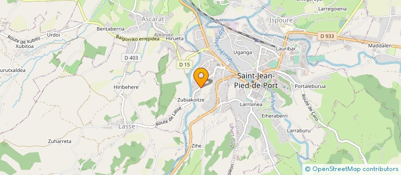 localisation de l'entreprise MADAME CATHERINE HOREAU à UHART-CIZE