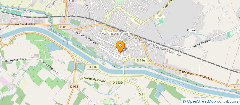 localisation de l'entreprise MADAME CATHERINE HORN à VALENCE