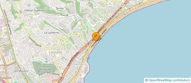 localisation de l'entreprise MADAME CATHERINE HORVAT à NICE