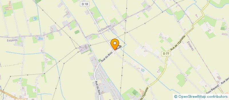 localisation de l'entreprise MADAME CATHERINE HOURDEQUIN  ESTAIRES