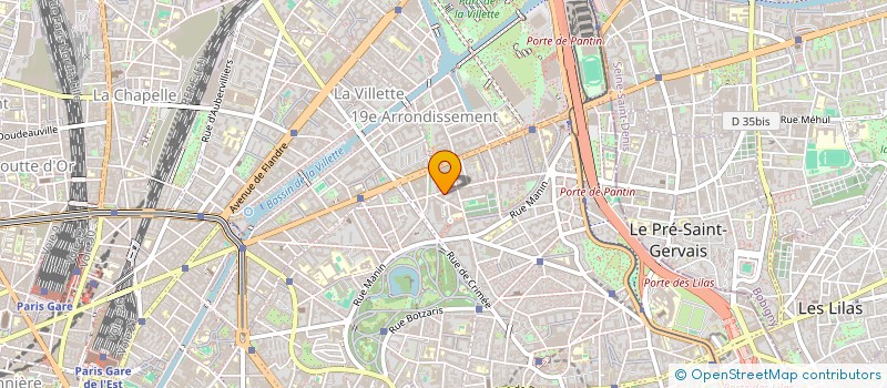 localisation de l'entreprise MADAME CATHERINE HOURMAIGNON  PARIS