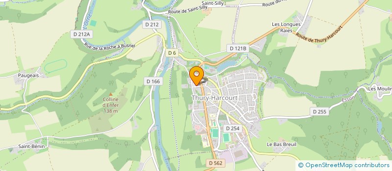 localisation de l'entreprise MADAME CATHERINE HUARD  THURY-HARCOURT-LE-HOM