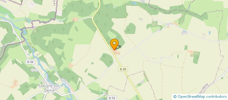 localisation de l'entreprise MADAME CATHERINE HUCHOT  EPEIGNE-SUR-DEME