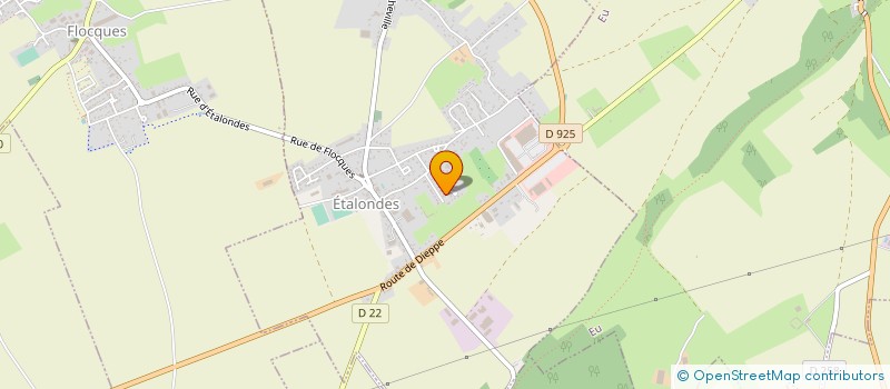 localisation de l'entreprise MADAME CATHERINE HUET  ETALONDES