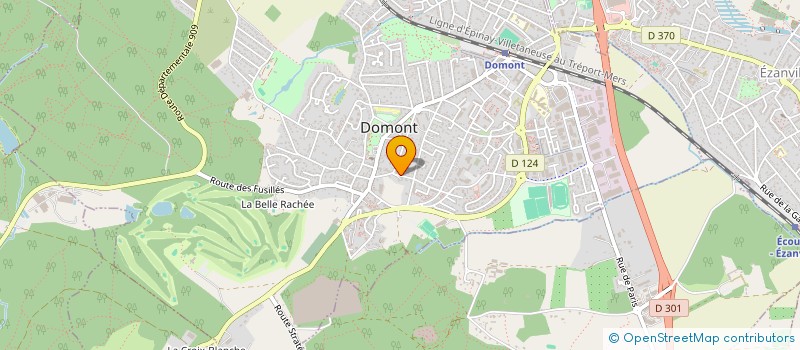 localisation de l'entreprise MADAME CATHERINE HUGUET  DOMONT