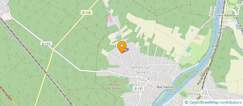 localisation de l'entreprise MADAME CATHERINE HURIAUD à SAMOIS-SUR-SEINE