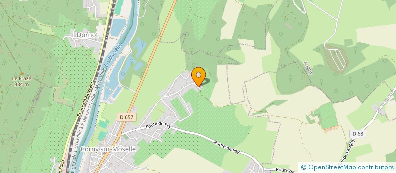 localisation de l'entreprise MADAME CATHERINE HURTH  CORNY-SUR-MOSELLE