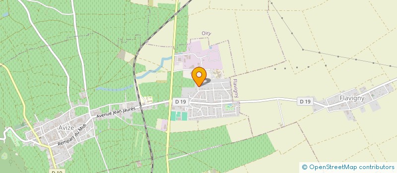 localisation de l'entreprise MADAME CATHERINE HUTIN  GRAUVES