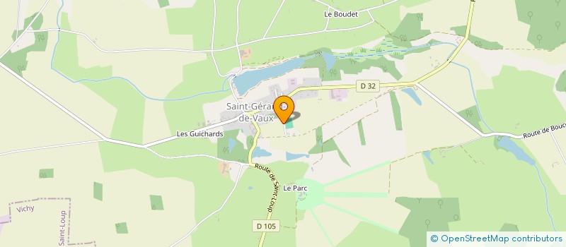 localisation de l'entreprise MADAME CATHERINE INTILLA  SAINT-GERAND-DE-VAUX