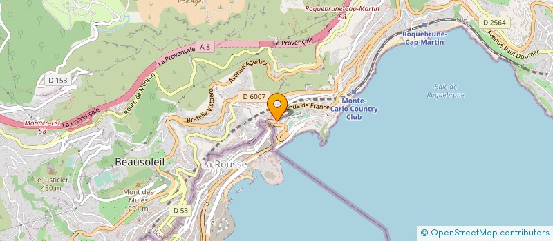 localisation de l'entreprise MADAME CATHERINE IPERT à ROQUEBRUNE-CAP-MARTIN