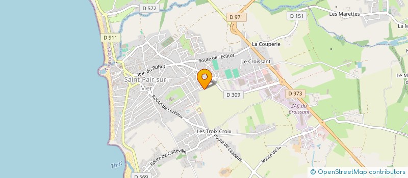 localisation de l'entreprise MADAME CATHERINE ISABELLE ESNOUF à SAINT-PAIR-SUR-MER