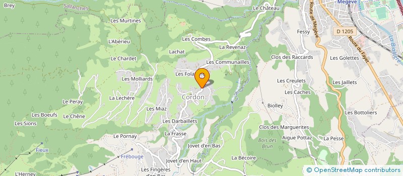 localisation de l'entreprise MADAME CATHERINE ISOUX  CORDON