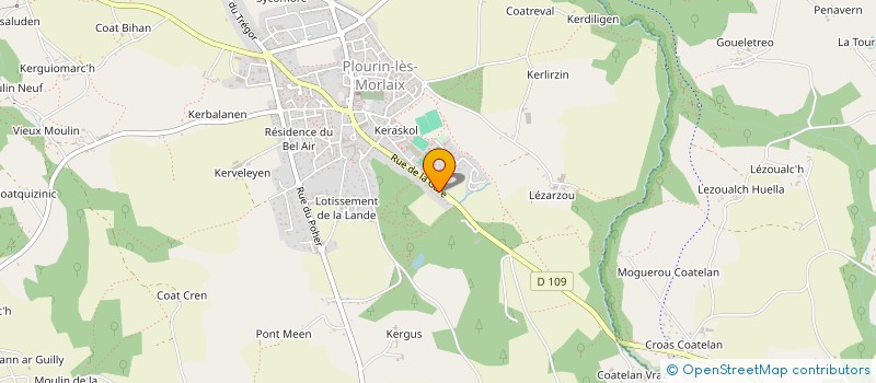 localisation de l'entreprise MADAME CATHERINE JABOUILLE à PLOURIN-LES-MORLAIX