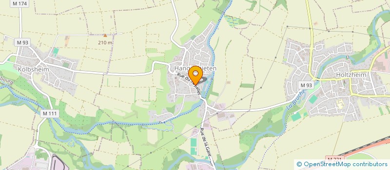 localisation de l'entreprise MADAME CATHERINE JACOBY  HANGENBIETEN