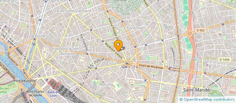 localisation de l'entreprise MADAME CATHERINE JACQUEMIN à PARIS