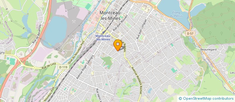 localisation de l'entreprise MADAME CATHERINE JAFFLIN à MONTCEAU-LES-MINES