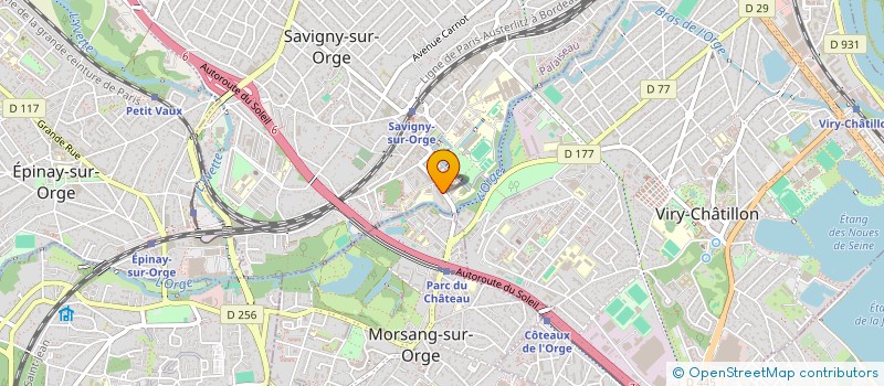 localisation de l'entreprise MADAME CATHERINE JALOUNEIX à SAVIGNY-SUR-ORGE