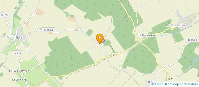 localisation de l'entreprise MADAME CATHERINE JAMAIN à MORVILLIERS