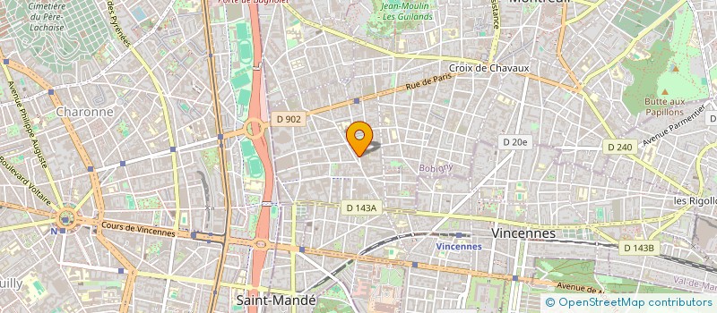 localisation de l'entreprise MADAME CATHERINE JAN à MONTREUIL