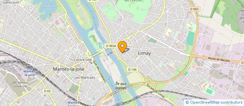 localisation de l'entreprise MADAME CATHERINE JAOUEN  LIMAY