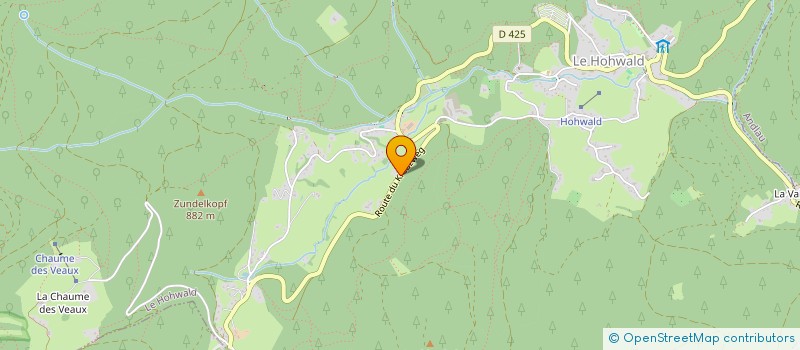 localisation de l'entreprise MADAME CATHERINE JAULT  LE HOHWALD