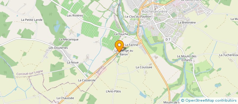 localisation de l'entreprise MADAME CATHERINE JEAN à ROCHESERVIERE