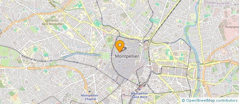 localisation de l'entreprise MADAME CATHERINE JEAN à MONTPELLIER