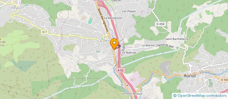 localisation de l'entreprise MADAME CATHERINE JEAN  LA DESTROUSSE