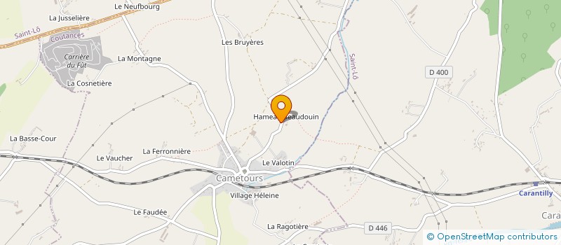 localisation de l'entreprise MADAME CATHERINE JEAN  CAMETOURS