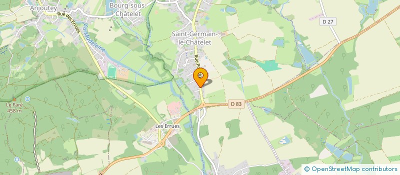 localisation de l'entreprise MADAME CATHERINE JEANROY à SAINT-GERMAIN-LE-CHATELET