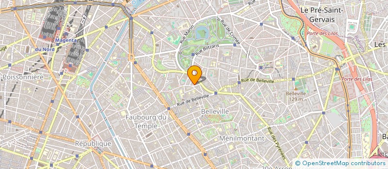 localisation de l'entreprise MADAME CATHERINE JEANTET  PARIS