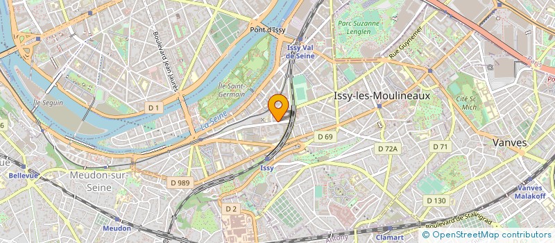 localisation de l'entreprise MADAME CATHERINE JESTIN à ISSY-LES-MOULINEAUX