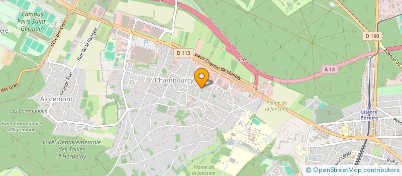 localisation de l'entreprise MADAME CATHERINE JEZIERSKI à CHAMBOURCY